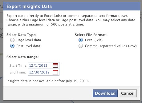 Facebook Insights