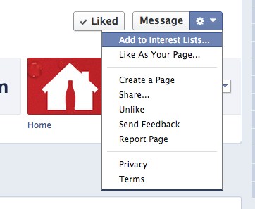add pages to interests lists 1