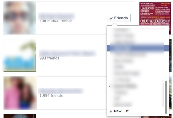 [HOW TO] create Friend lists on Facebook