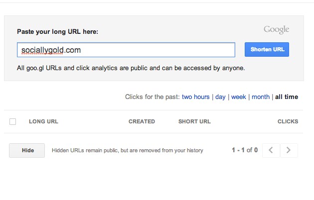 how to shorten urls