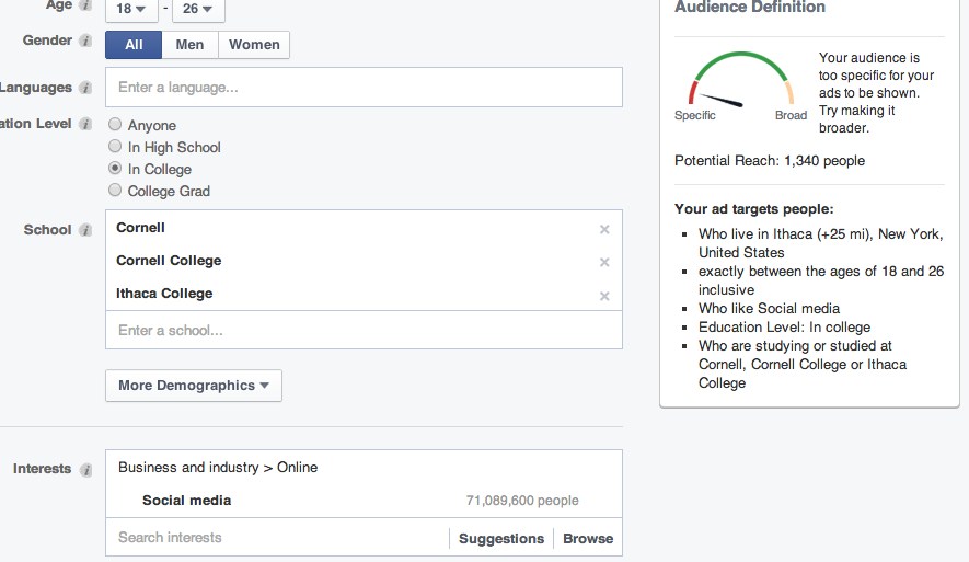 How to create a facebook ad